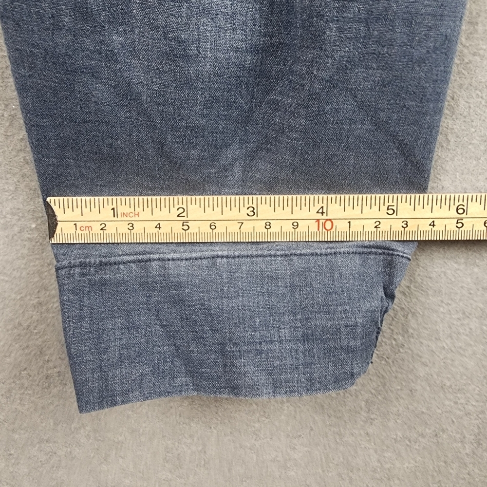 Patagonia Worn Wear Pants Bluish Color Drawstring Skinny Front Pockets - Picture 10 of 11